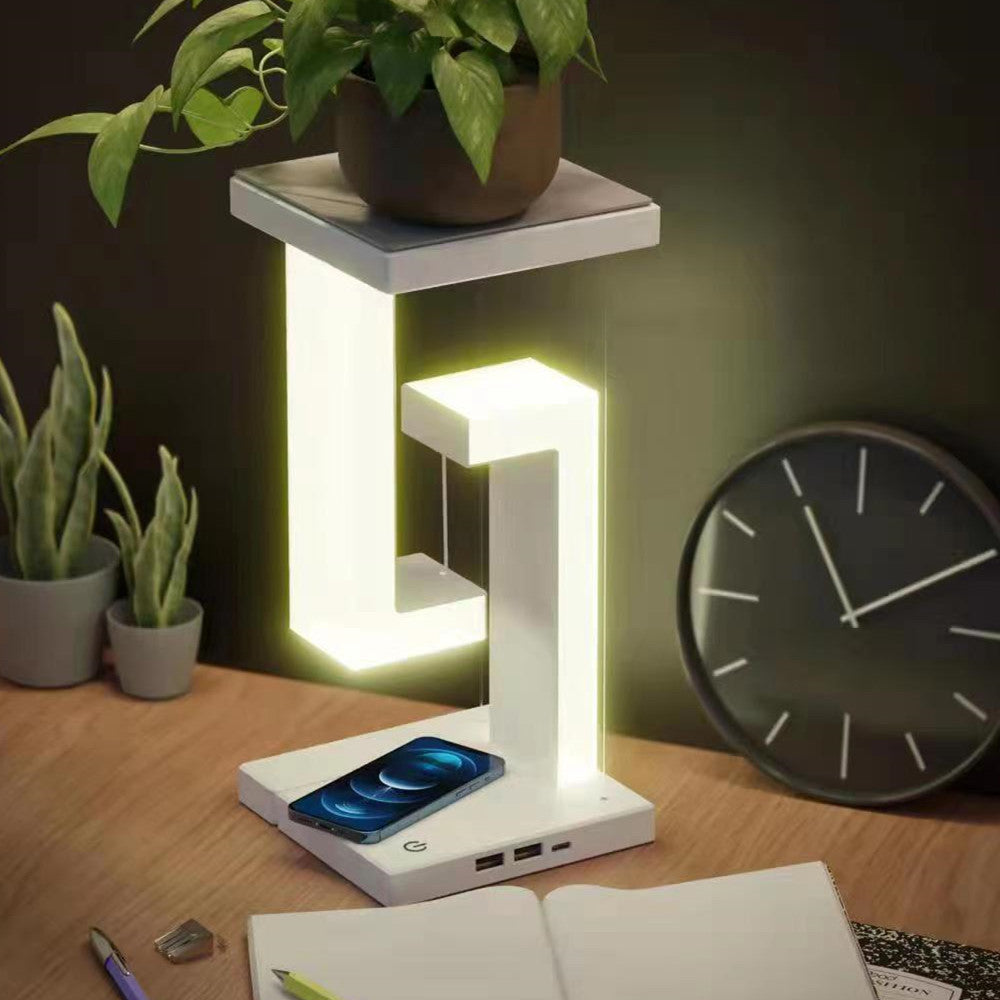 Anti Gravity & Wireless Charging Lamp