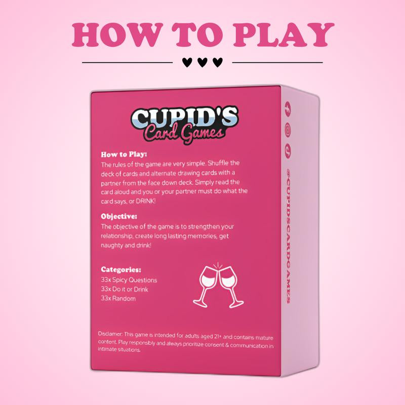 Couples Drinking Hot Game by Cupid'S Card Games