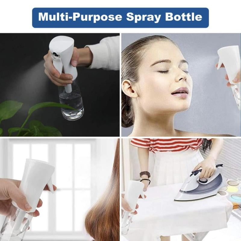 Multipurpose Clear Water Spray Bottle, Handheld Sprayer Bottle, Gardening Tools, Ultra-Fine Continuous Water Jet, Outdoor Furniture Water Sprayer for Hair Styling, Pets, Plants, Cleaning